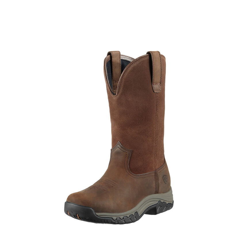 Ariat Reitstiefel Damen - Terrain Pull On Waterproof DunkelBraun ( SXFGL-3649 )